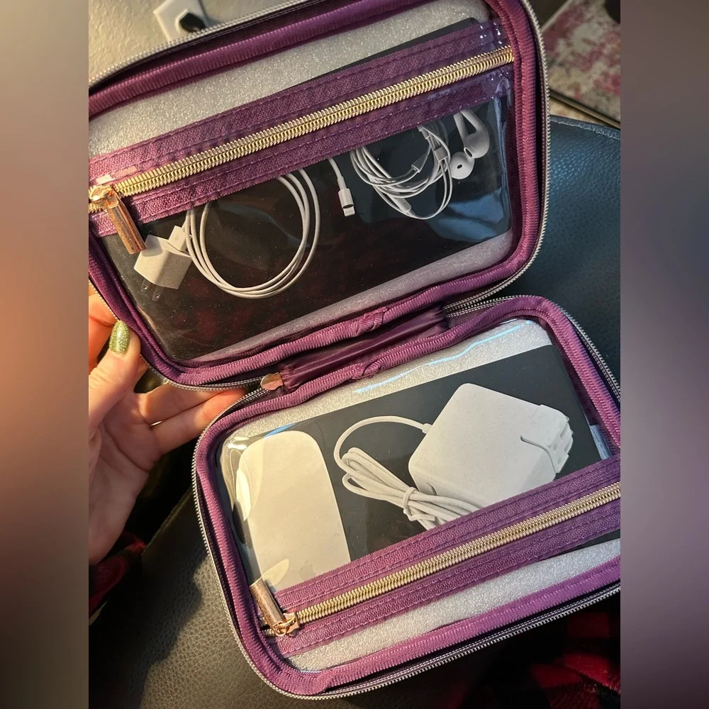 MY TAGALONGS Network Case, Purple Velour